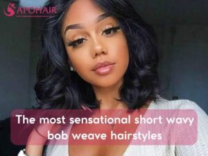 Short Wavy Bob Weave Hairstyles