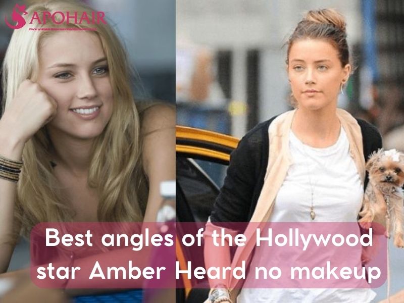 Amber Heard no makeup