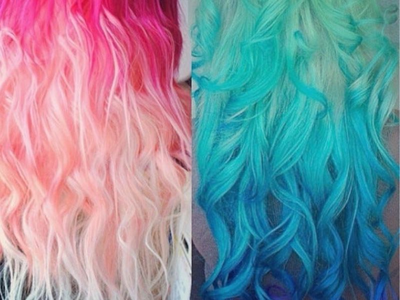 Colored hair extensions and all constitutes these vibrant methods 