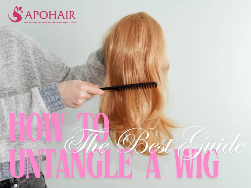 How to Untangle a Wig