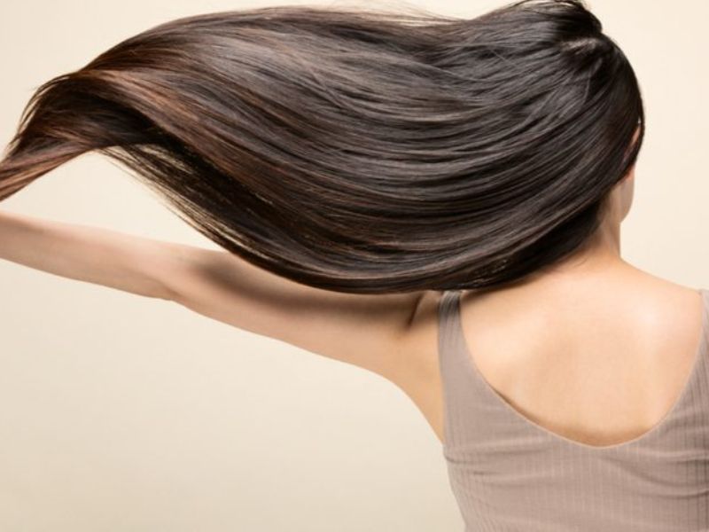 Porous hair can absorb moisture faster