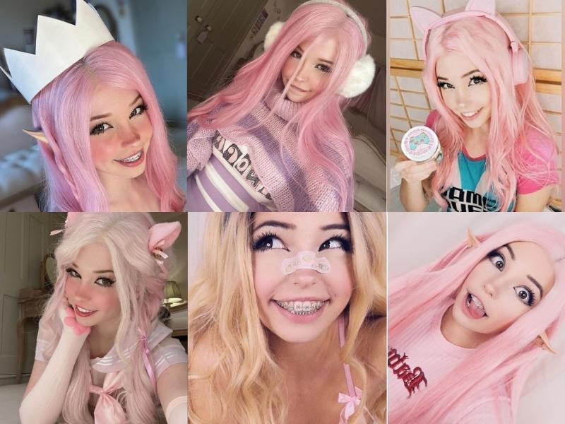 The Gorgeous Moments of Belle Delphine Without Makeup