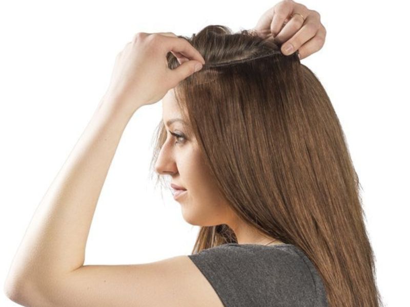 Treat hair extensions like your own hair