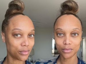 Tyra Banks no makeup – Beauty from the simple things