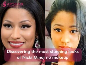 Nicki Minaj no makeup
