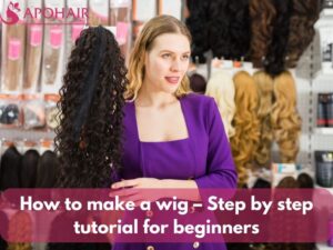 How to Make a Wig Tutorial for Beginners Apohair