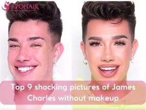 James Charles without makeup