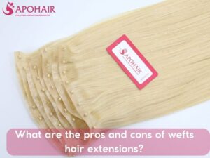 Pros and cons of weft hair extensions