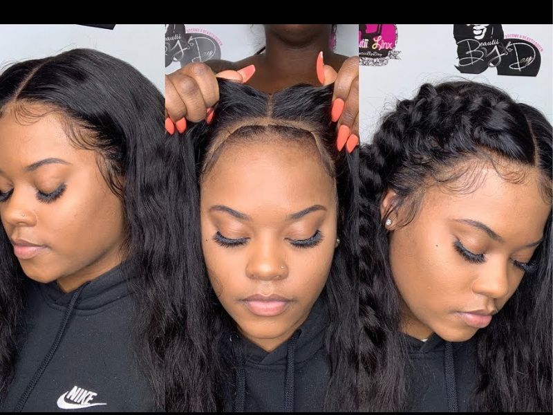 Styling lace front wigs