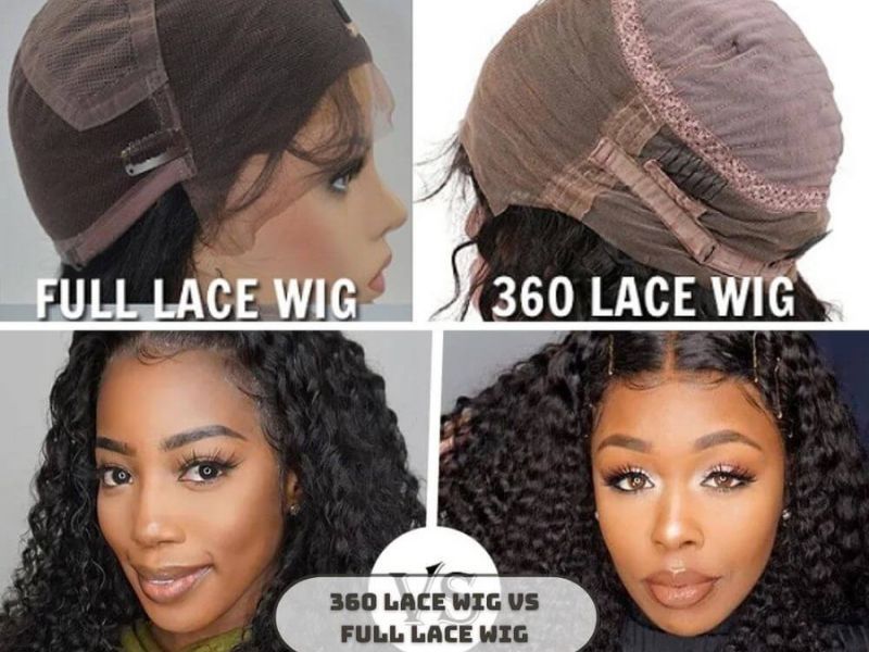 The differences between 360 lace front wig and full lace wig