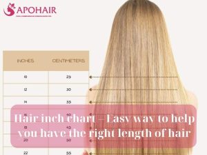 Hair inch chart