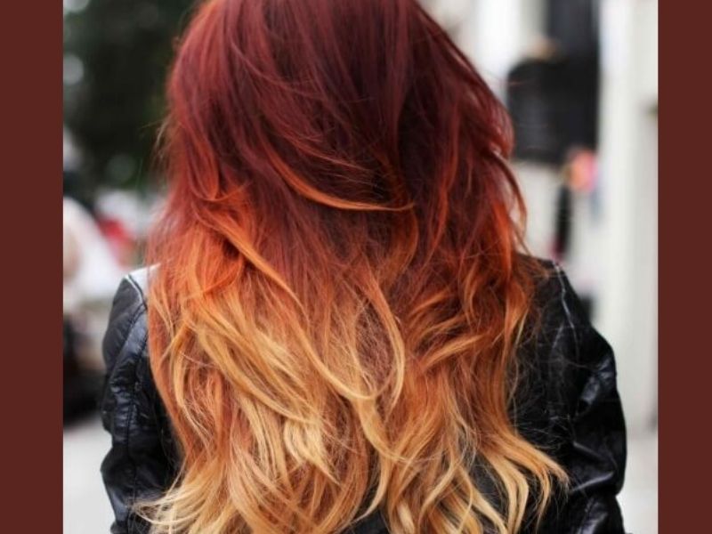 Fiery hair