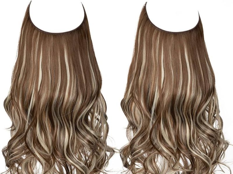  Halo hair extensions 