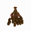 Bouncy Wavy Dark Brown V-Tip 120 Hair Extensions