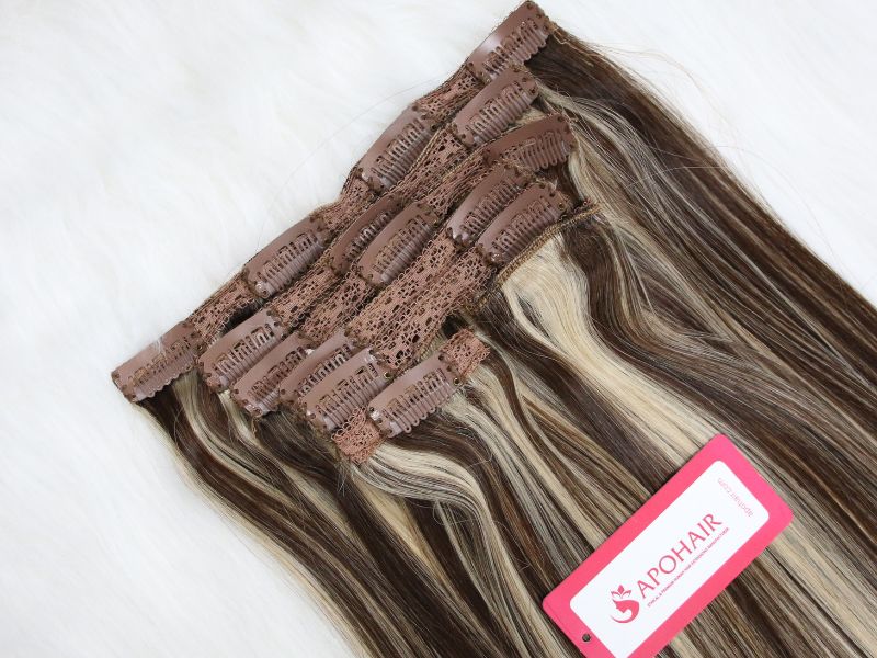 Apohair’s 7-piece clip in hair extensions is good choice for you