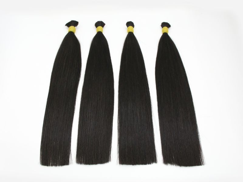 High-quality bulk hair extensions from Apohair