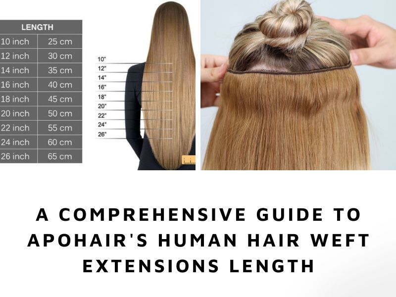 A Comprehensive Guide to Apohair's Weft Hair Extensions Length