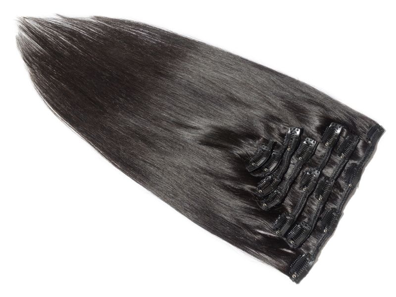 Clip in hair extensions for black hair