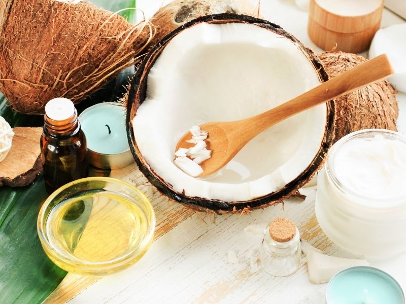 Coconut milk treatment