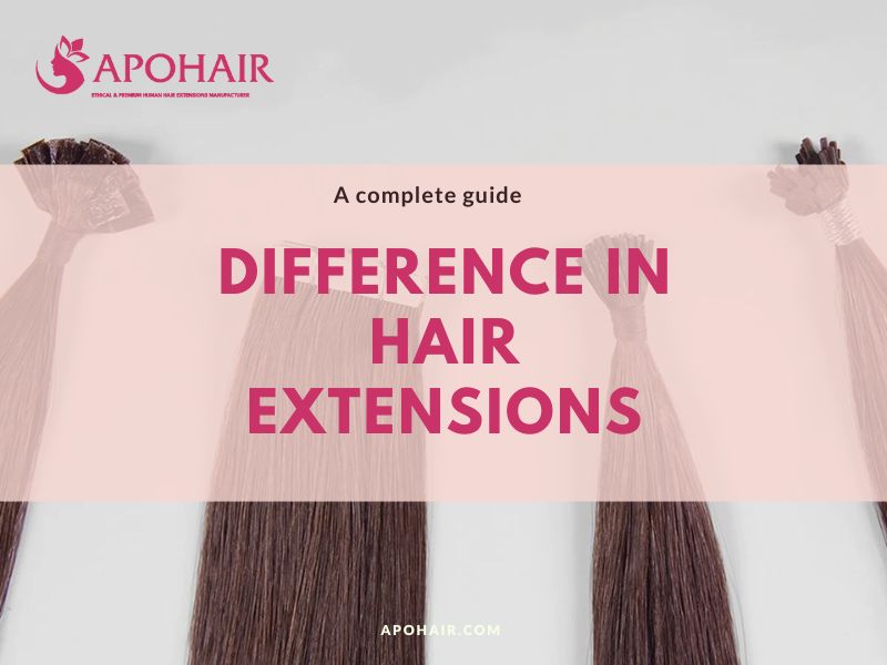 Exploring the key difference in hair extensions: a comprehensive guide