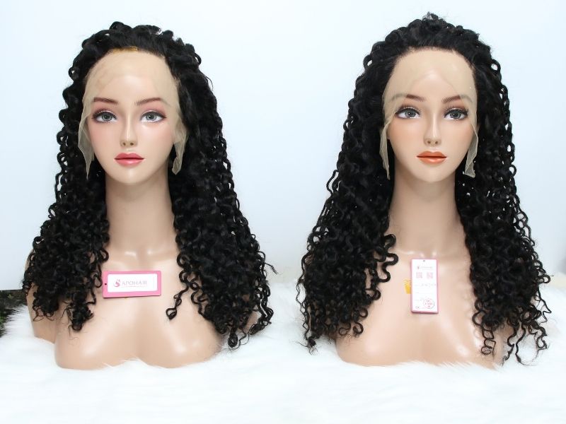 Features of human wigs