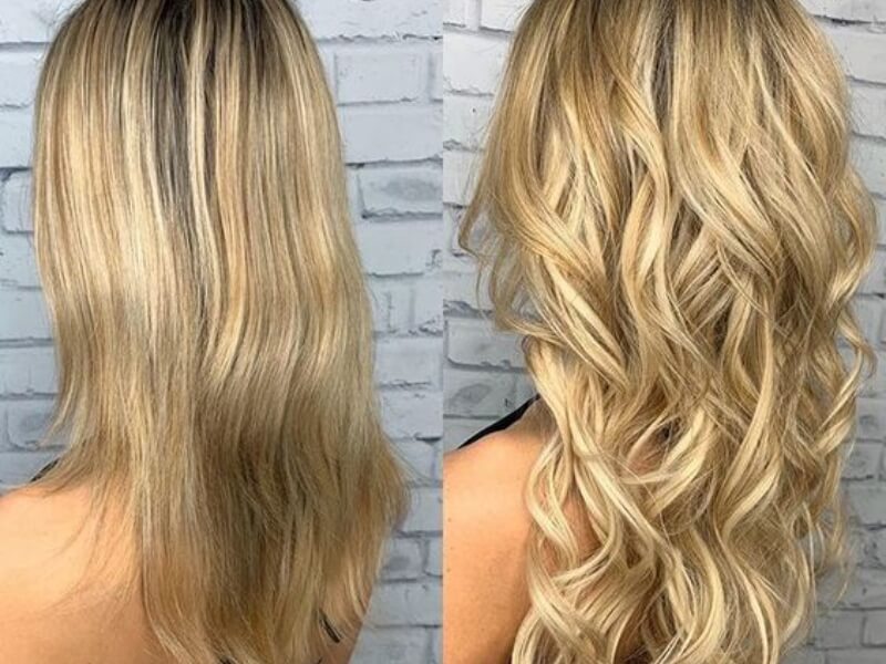 Halo Hair Extensions for Thin Hair