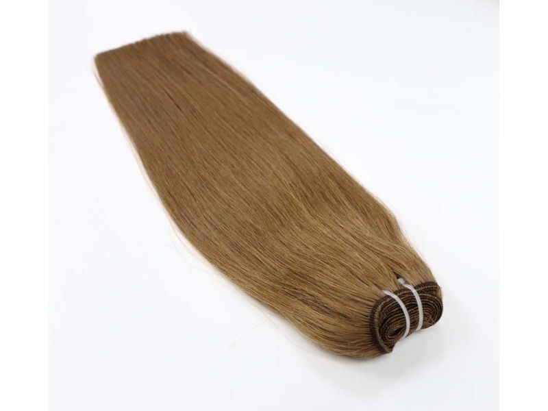 Machine weft hair extensions