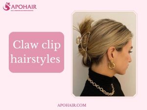 Revolutionize your look: embrace the versatility of the claw clip hairstyle!