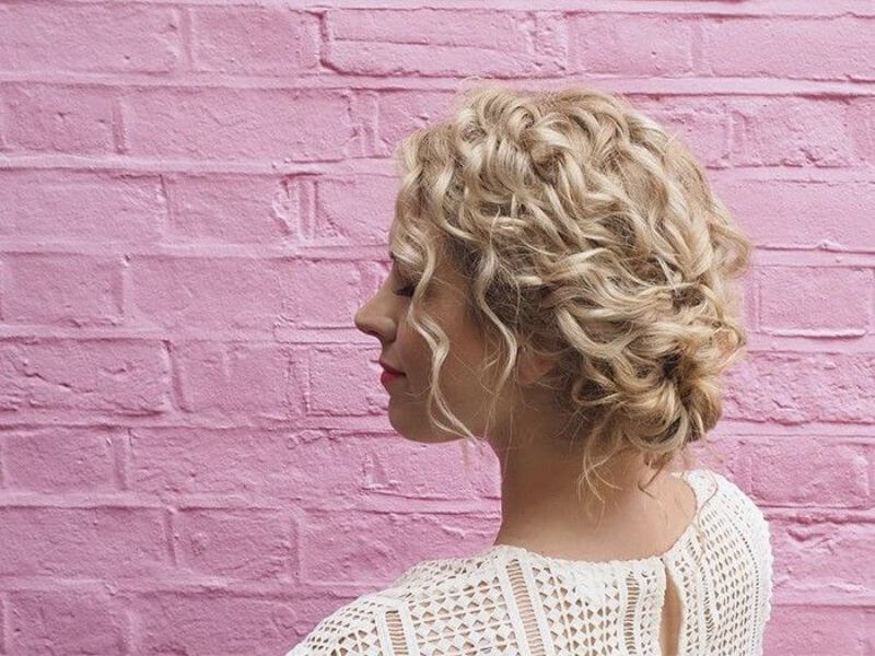 Romantic updo for a romantic date night