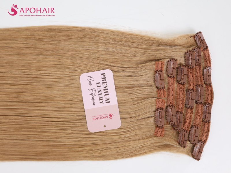 18 inch clip-ins from Apohair