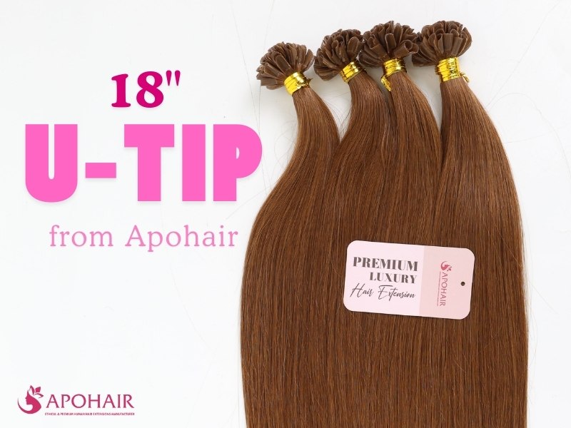 Apohair offers a wide range of hair extension types that are durable and luxurious