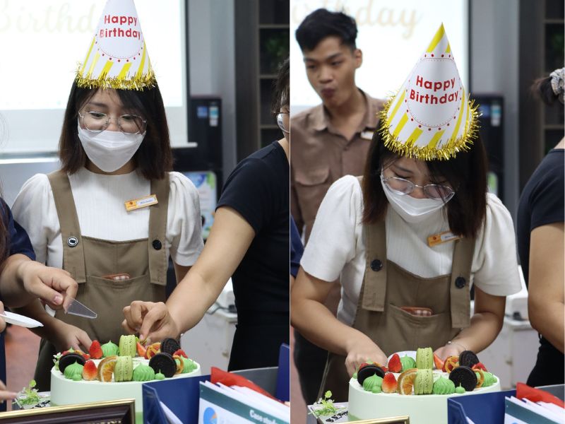 Blowing Out the Candles A Moment of Celebration