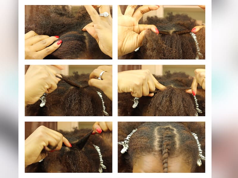 How To Do Twists By Using Flat Twists