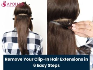 Remove Your Clip In Hair Extensions