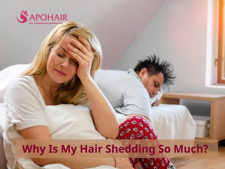 Why Is My Hair Shedding So Much? How To Treat It Apohair