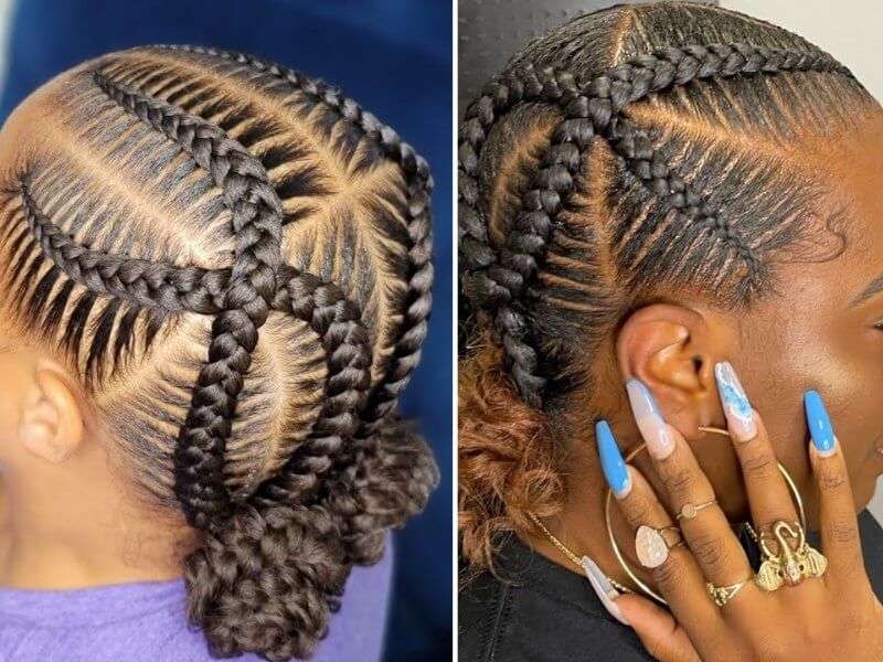 Criss-Cross Braids with Weave