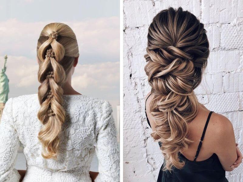 Braided Beauty with hair extensions