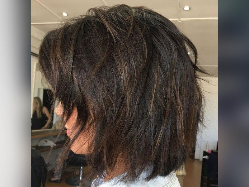 Brunette Bob with Layers