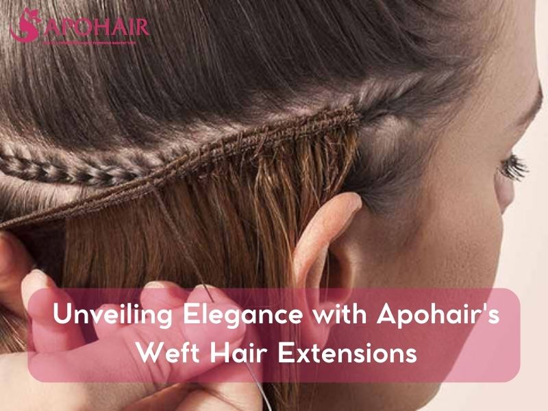 Unveiling Elegance with Apohair's Weft Hair Extensions