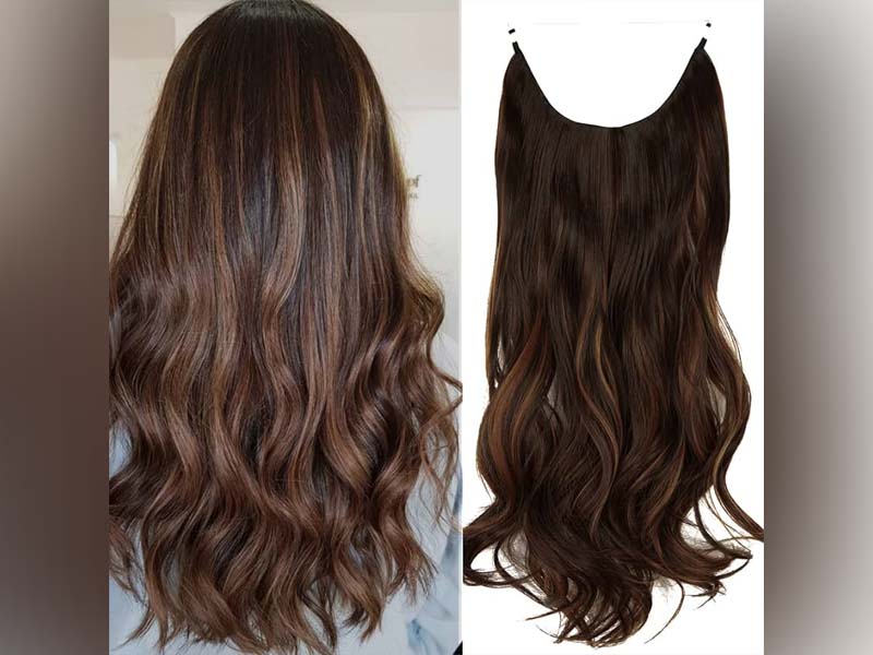 18 inch halo hair extensions