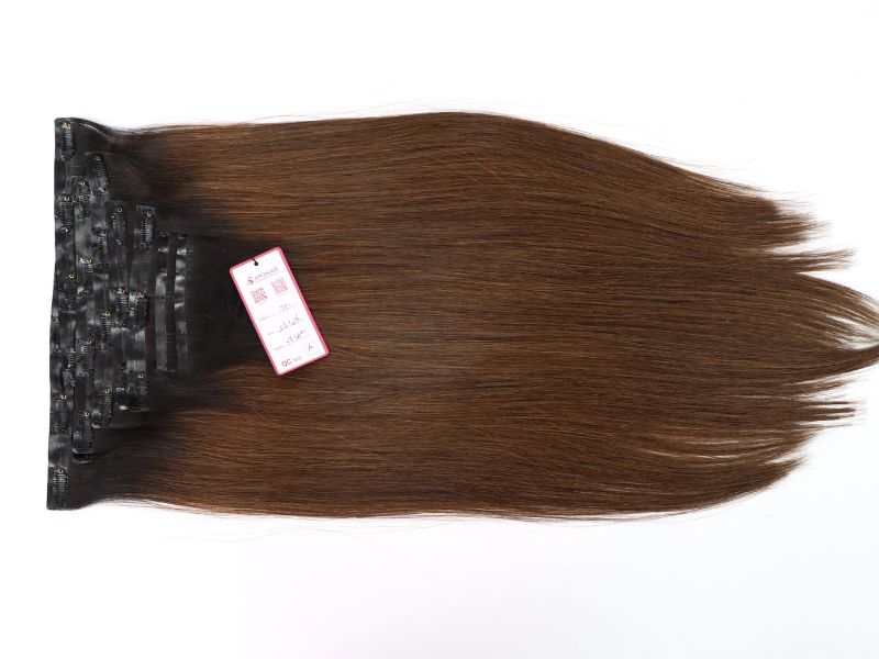 Clip-in hair extensions for alopecia