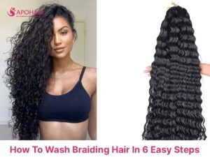 How To Wash Braiding Hair