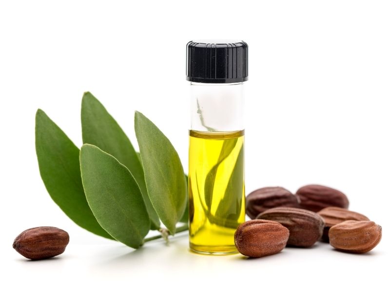 Jojoba oil protects your hair 