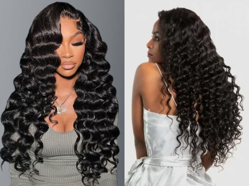 If you're looking for maximum volume and fullness, loose wave are the better option