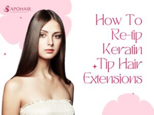 How To Re-tip Keratin Tip Hair Extensions