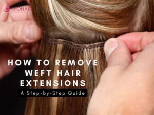 How to Remove Weft Hair Extensions