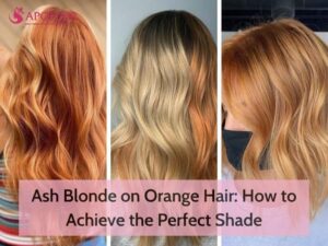 Ash Blonde on Orange Hair