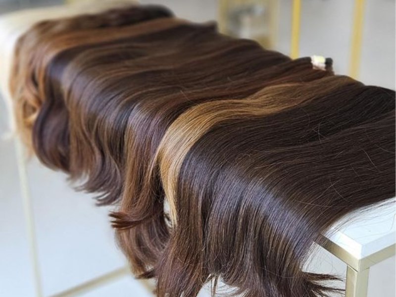 Brazilian hair has been famous for thick strands and smooth texture