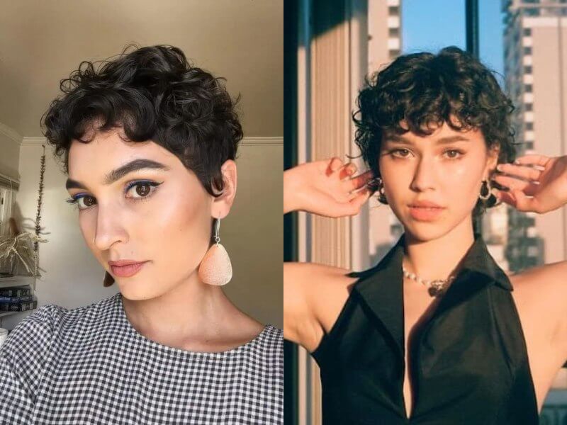 Wavy Pixie Cut