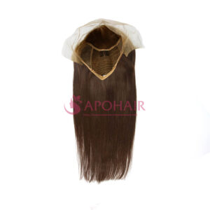 Dark Brown Straight Lace Frontal Wig